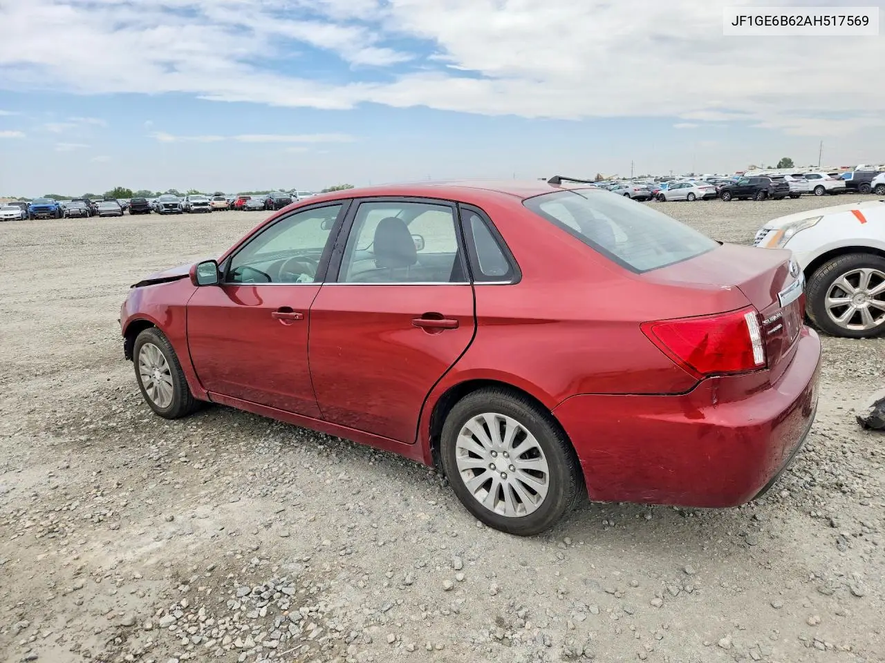 2010 Subaru Impreza 2.5I Premium VIN: JF1GE6B62AH517569 Lot: 55231586