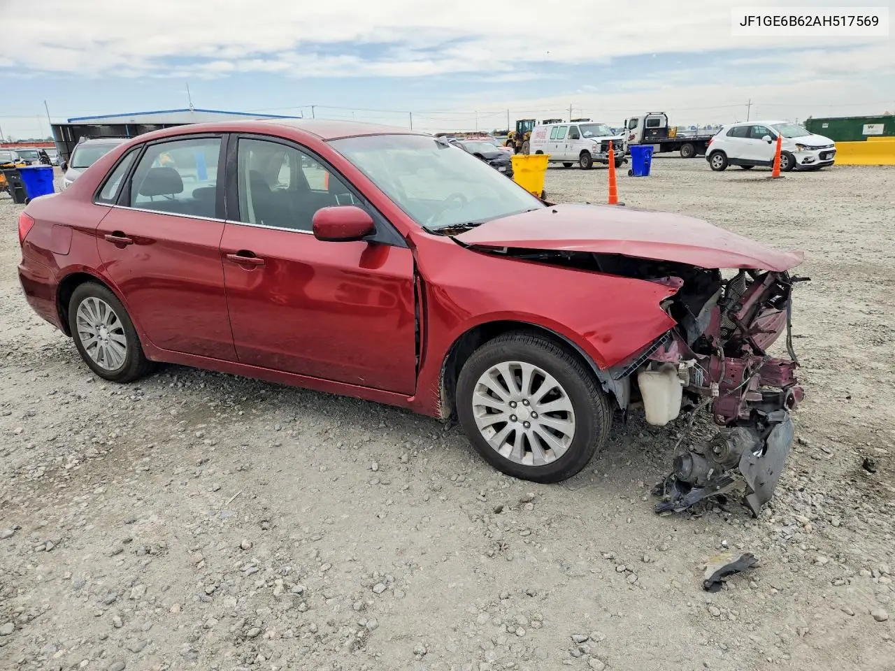 2010 Subaru Impreza 2.5I Premium VIN: JF1GE6B62AH517569 Lot: 55231586