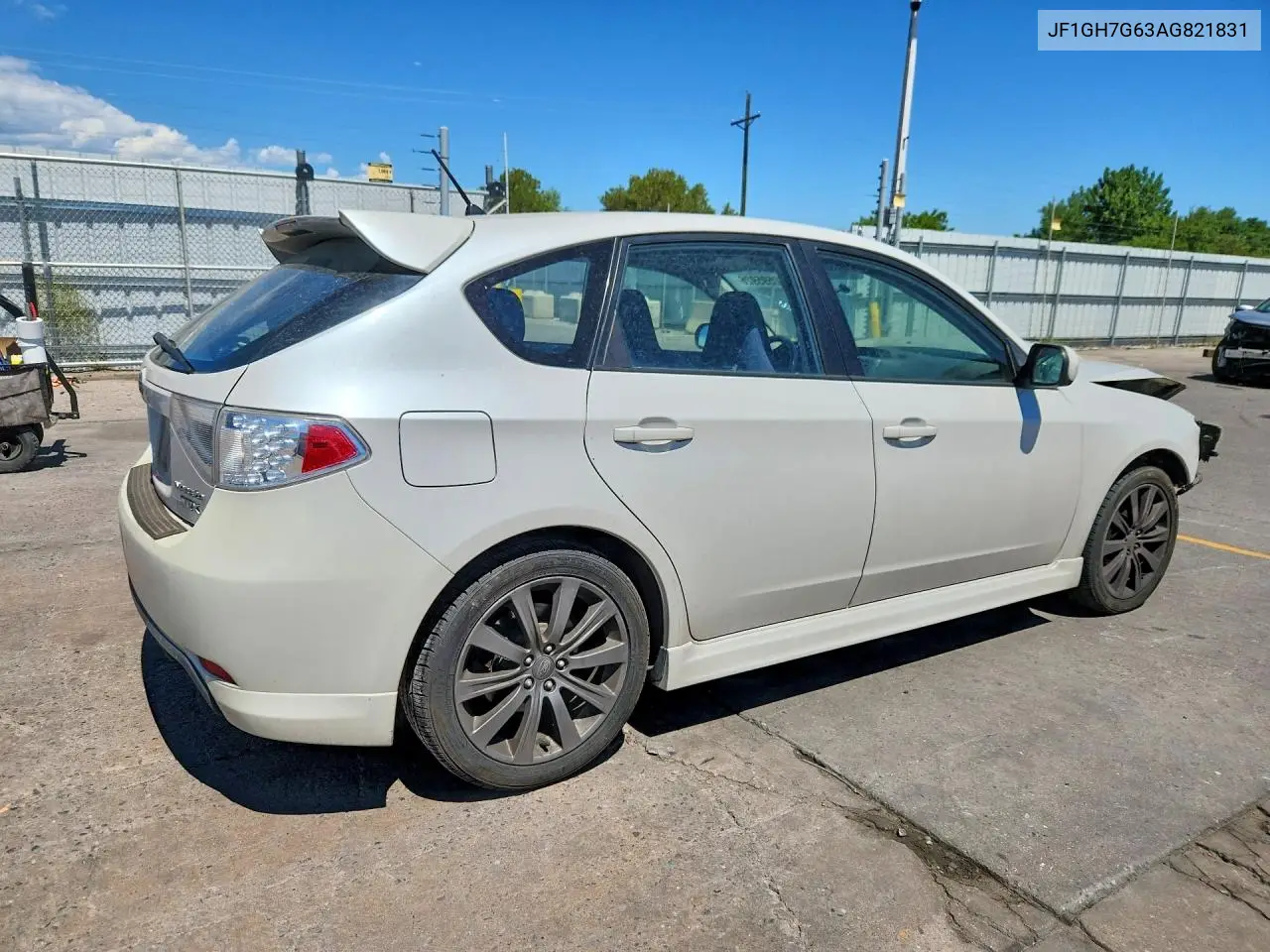 2010 Subaru Impreza Wrx Limited VIN: JF1GH7G63AG821831 Lot: 60595926