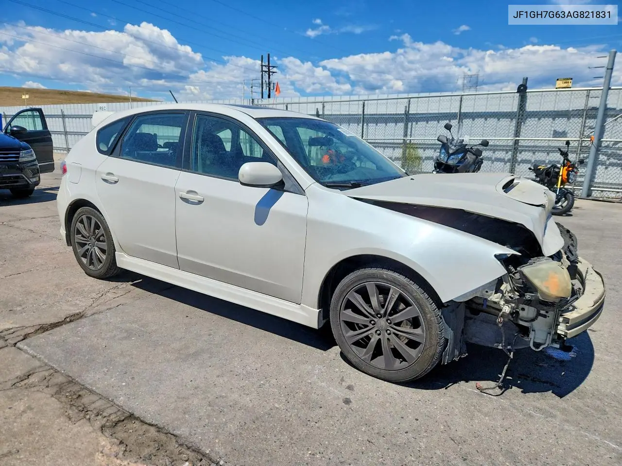 2010 Subaru Impreza Wrx Limited VIN: JF1GH7G63AG821831 Lot: 60595926