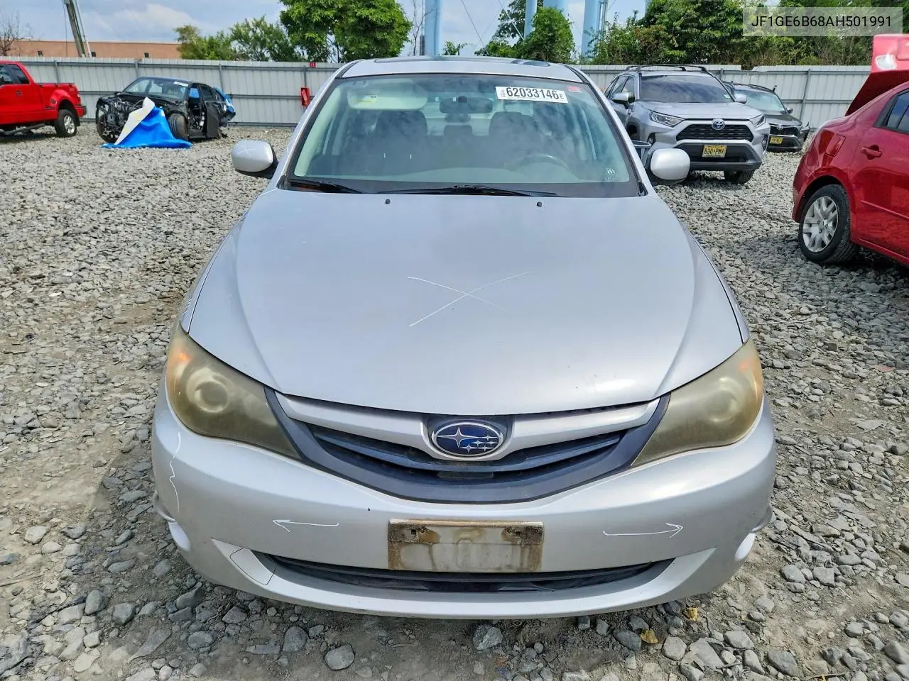 2010 Subaru Impreza 2.5I Premium VIN: JF1GE6B68AH501991 Lot: 62033146