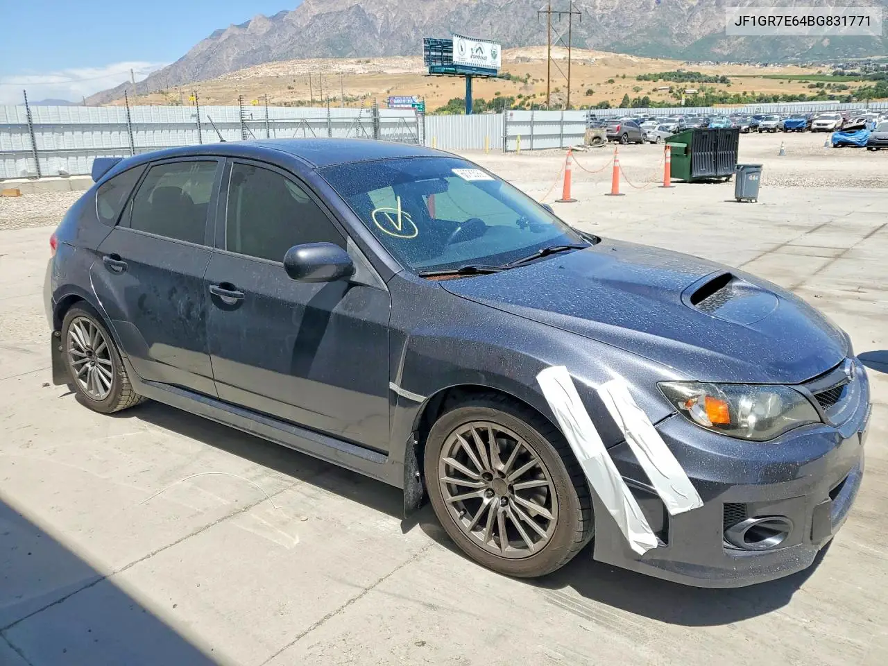 2011 Subaru Impreza Wrx VIN: JF1GR7E64BG831771 Lot: 60783066