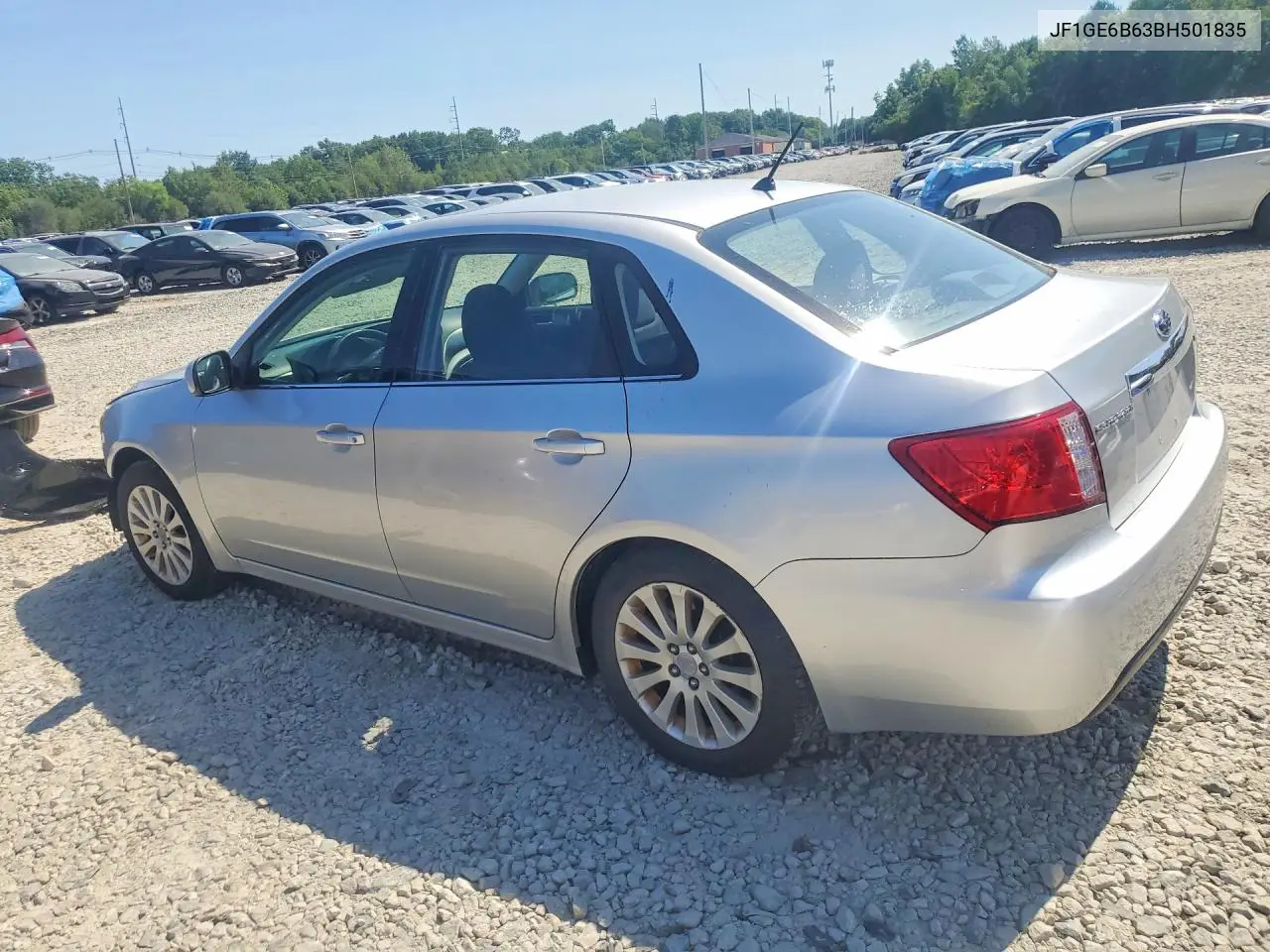 2011 Subaru Impreza 2.5I Premium VIN: JF1GE6B63BH501835 Lot: 61626076