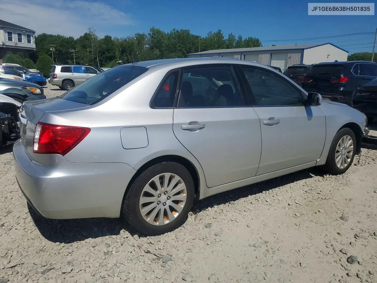 2011 Subaru Impreza 2.5I Premium VIN: JF1GE6B63BH501835 Lot: 61626076