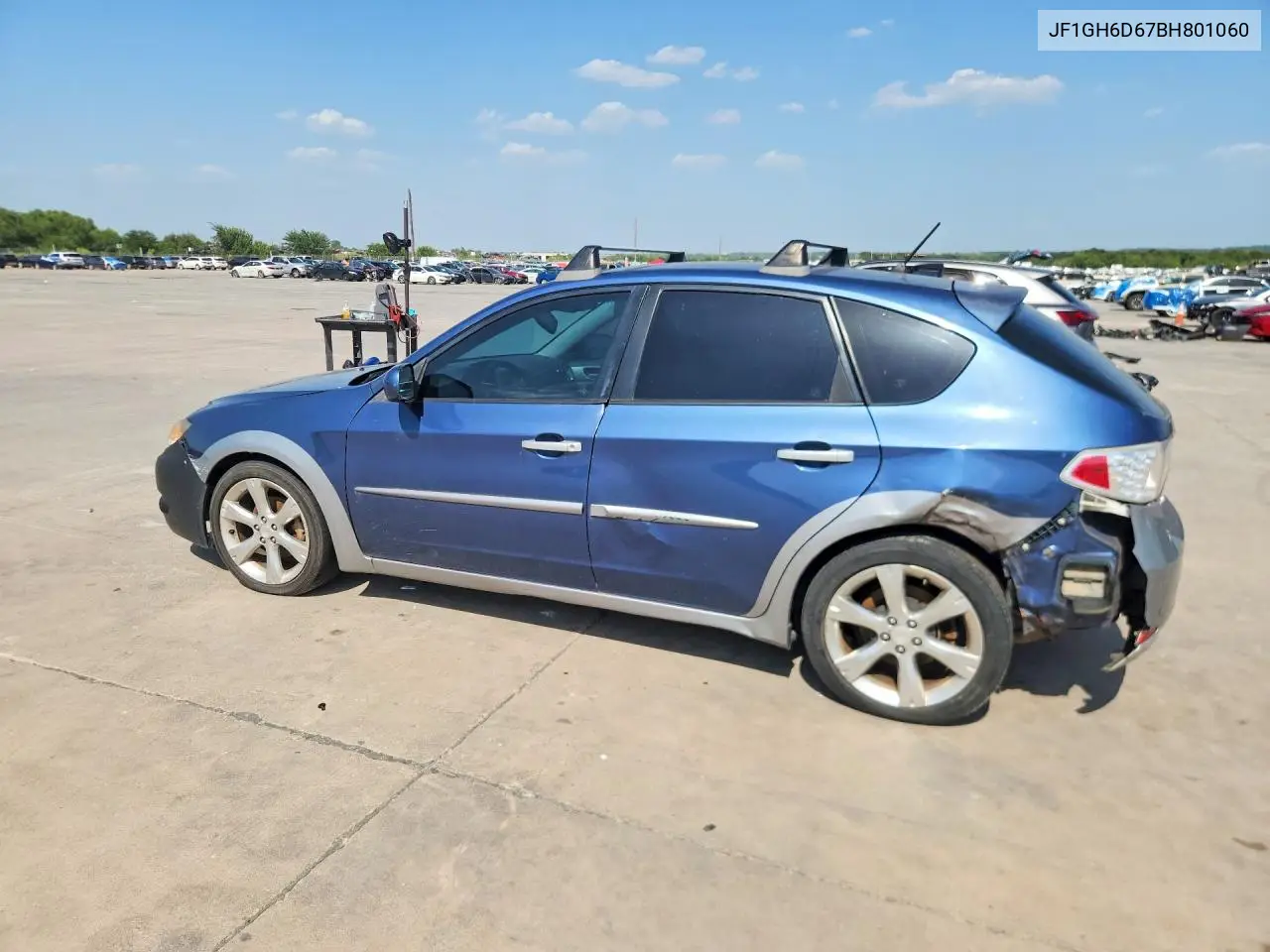 2011 Subaru Impreza Outback Sport VIN: JF1GH6D67BH801060 Lot: 61909666