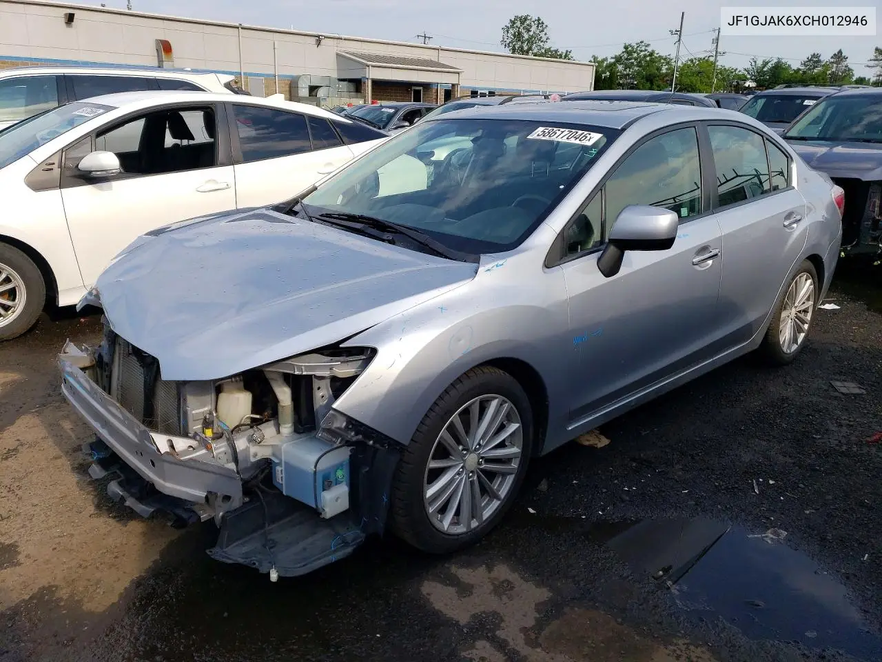 2012 Subaru Impreza Limited VIN: JF1GJAK6XCH012946 Lot: 58617046
