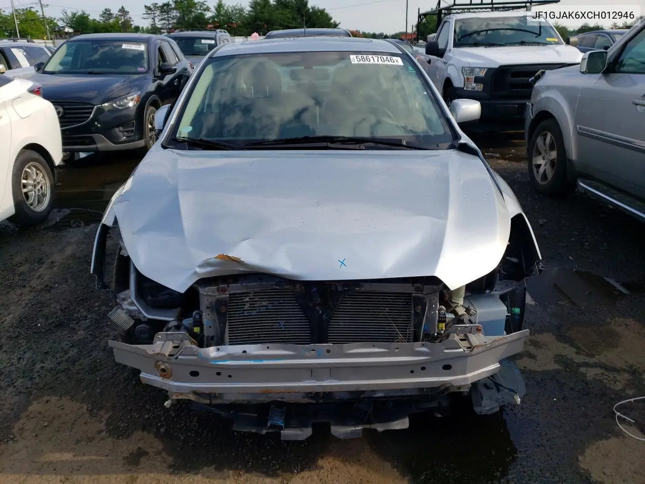 2012 Subaru Impreza Limited VIN: JF1GJAK6XCH012946 Lot: 58617046