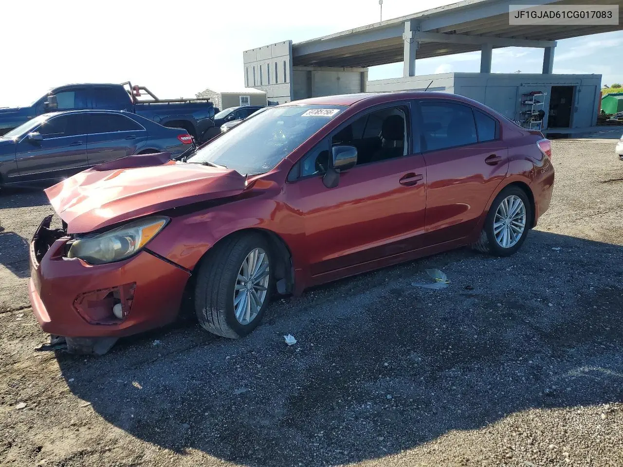 2012 Subaru Impreza Premium VIN: JF1GJAD61CG017083 Lot: 59785756