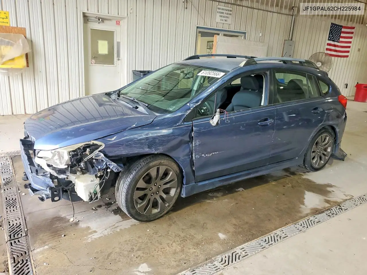 2012 Subaru Impreza Sport Premium VIN: JF1GPAL62CH225984 Lot: 61092566