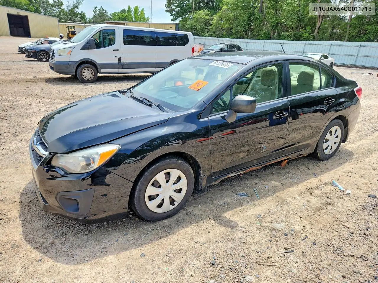 2012 Subaru Impreza VIN: JF1GJAA64CG011718 Lot: 61128846