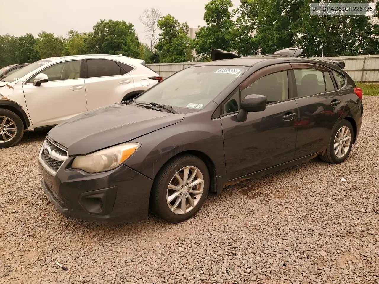 2012 Subaru Impreza Premium VIN: JF1GPAC69CH226775 Lot: 61337916