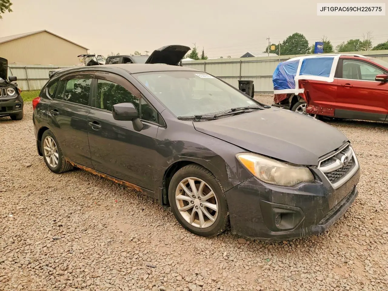 2012 Subaru Impreza Premium VIN: JF1GPAC69CH226775 Lot: 61337916