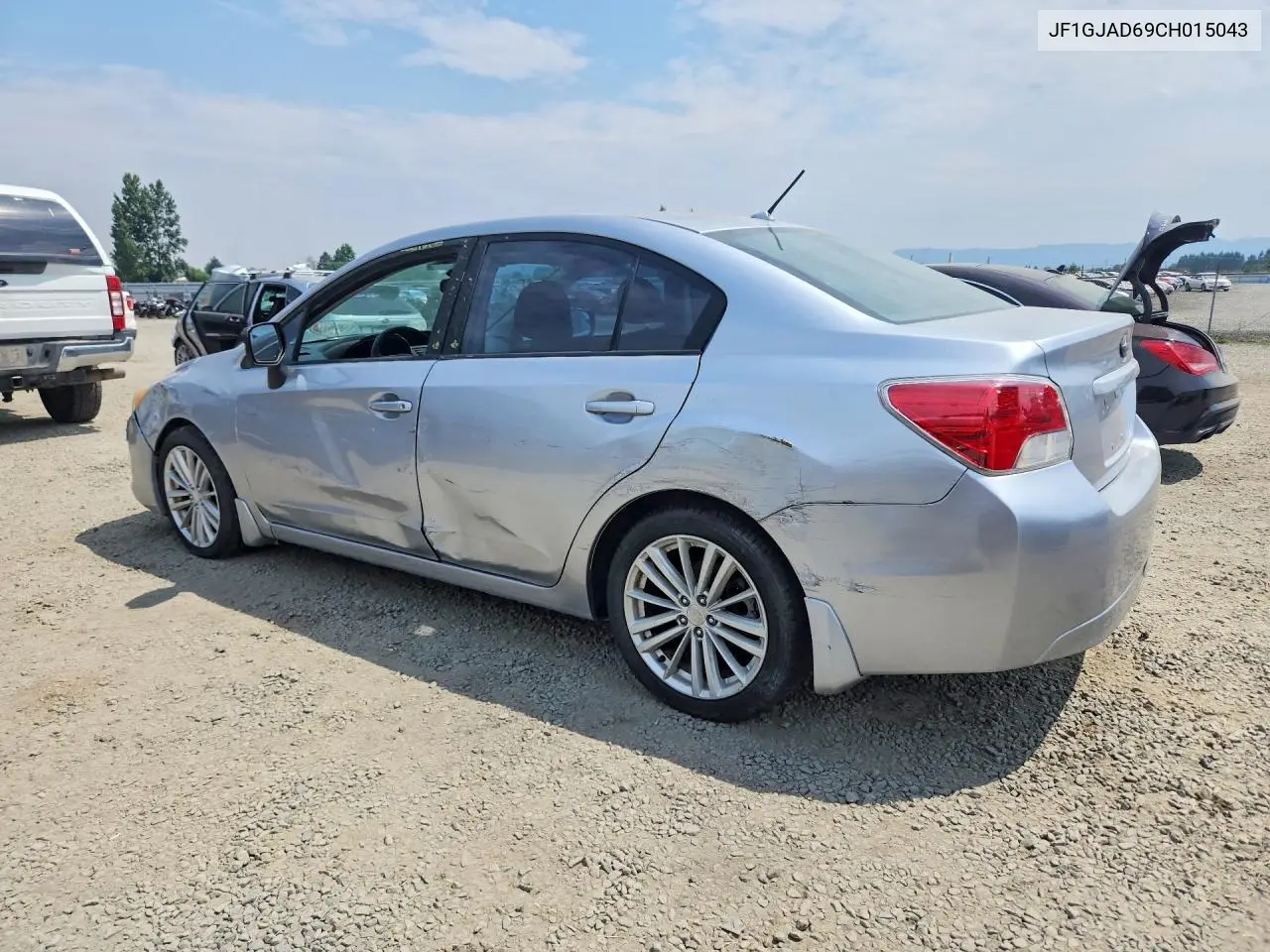 2012 Subaru Impreza Premium VIN: JF1GJAD69CH015043 Lot: 61490916