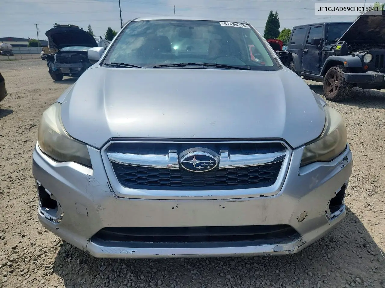 2012 Subaru Impreza Premium VIN: JF1GJAD69CH015043 Lot: 61490916