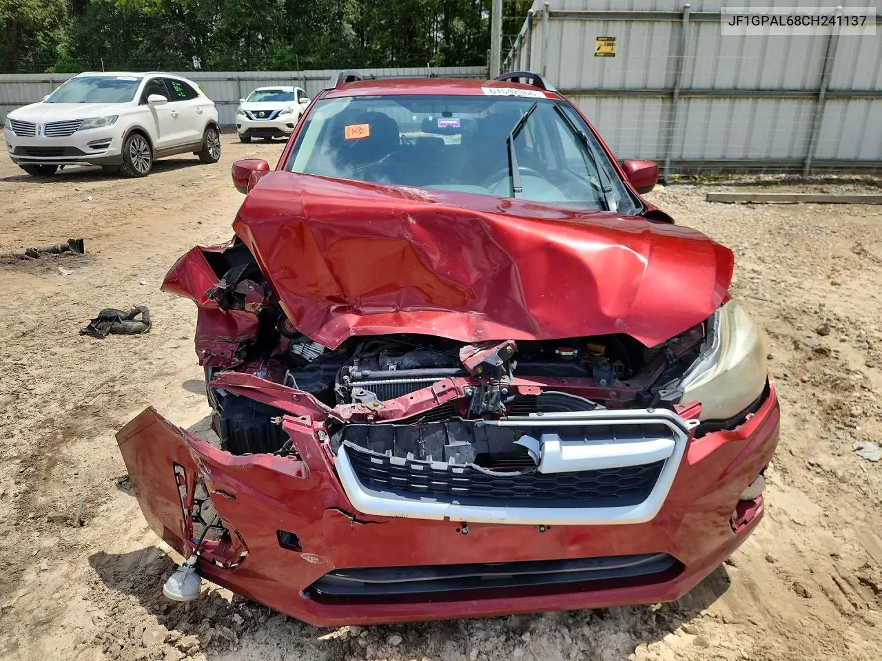 2012 Subaru Impreza Sport Premium VIN: JF1GPAL68CH241137 Lot: 61542366
