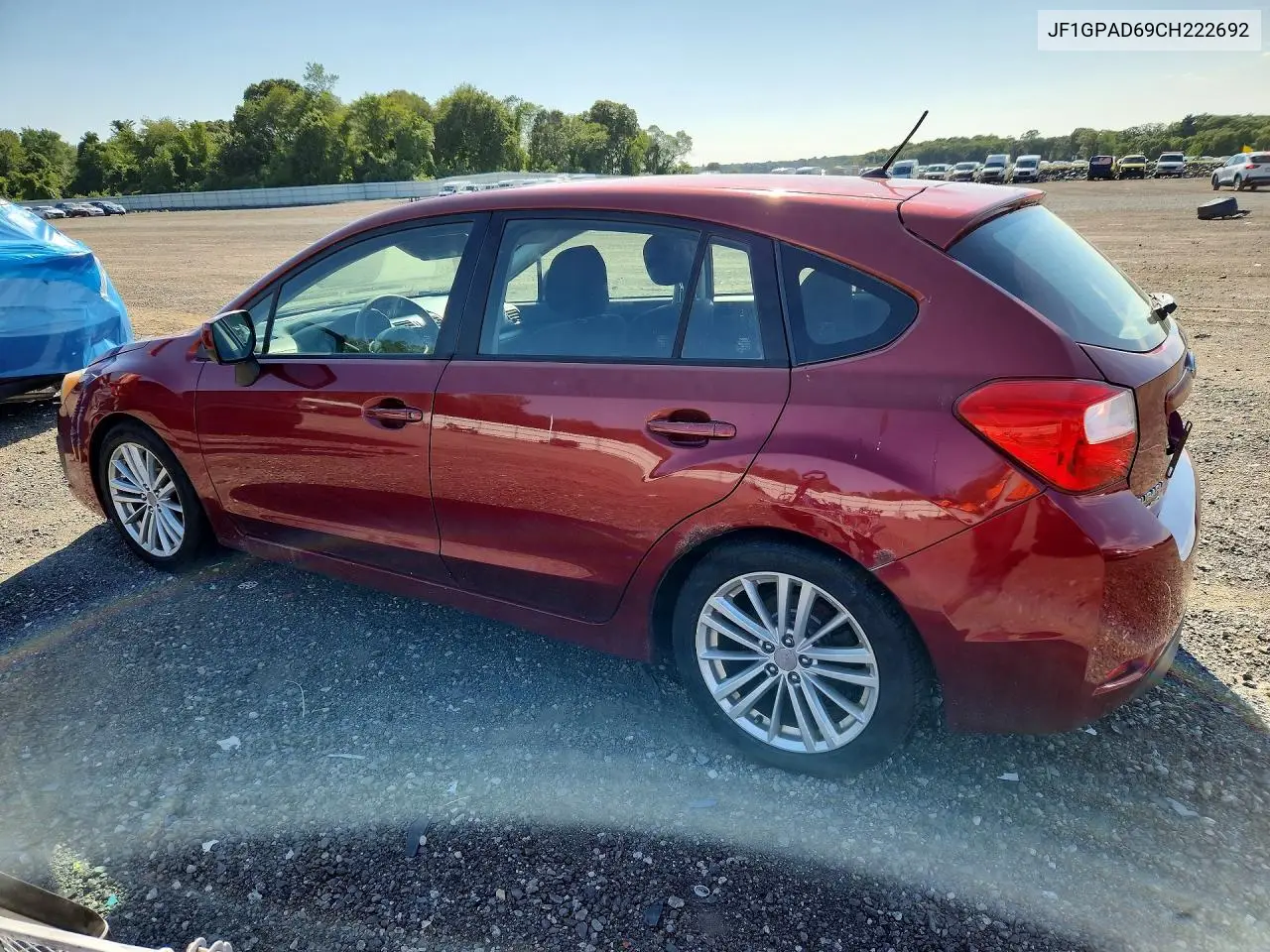 2012 Subaru Impreza Premium VIN: JF1GPAD69CH222692 Lot: 61838976