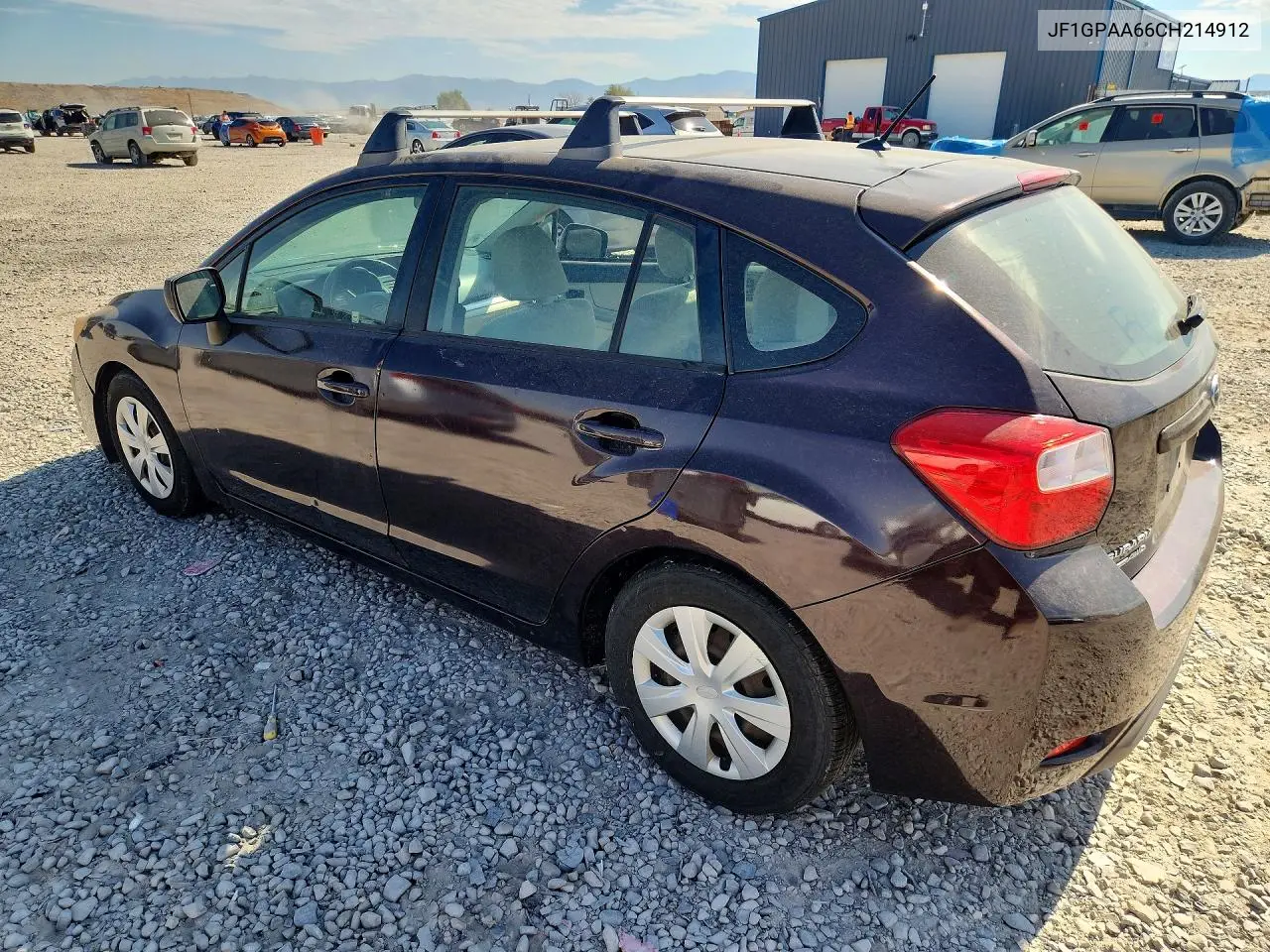 2012 Subaru Impreza VIN: JF1GPAA66CH214912 Lot: 62003466