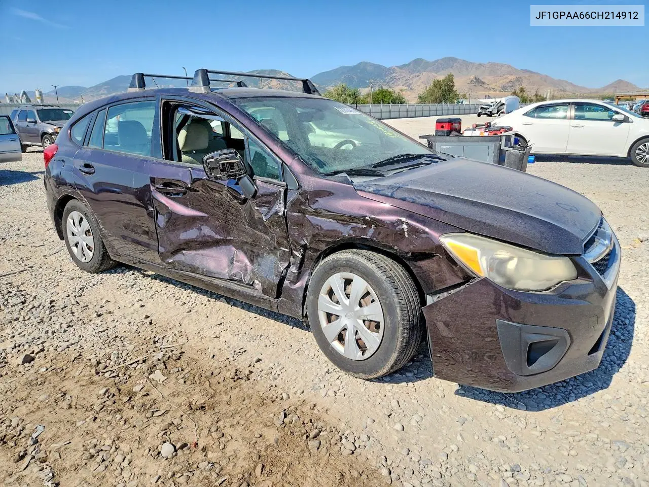 2012 Subaru Impreza VIN: JF1GPAA66CH214912 Lot: 62003466