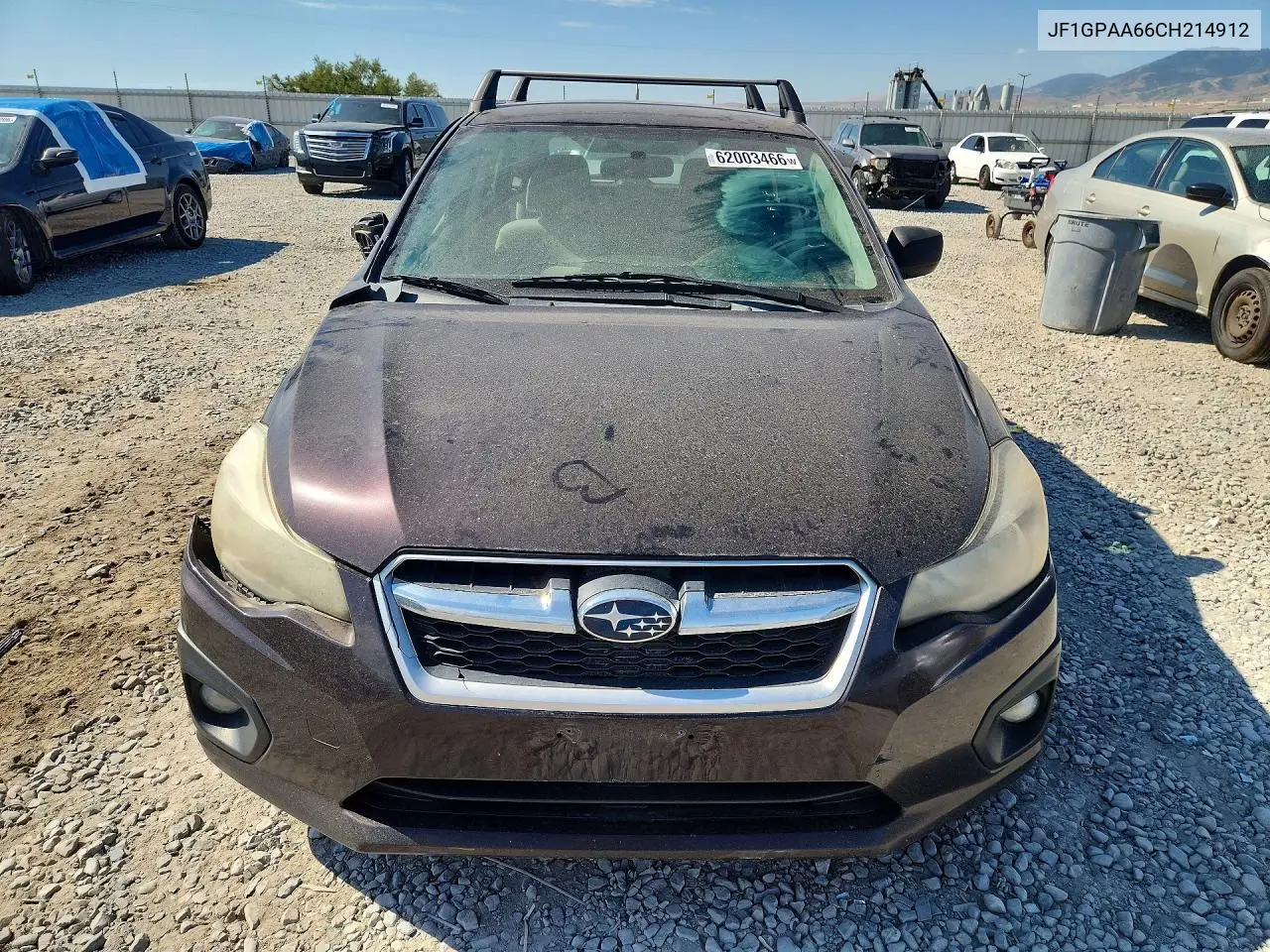 2012 Subaru Impreza VIN: JF1GPAA66CH214912 Lot: 62003466
