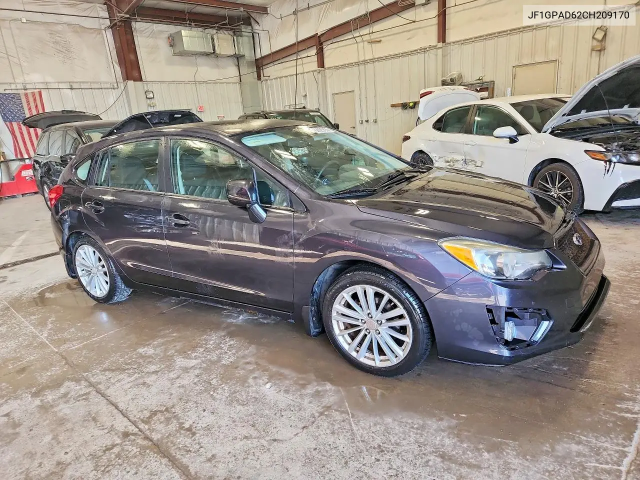 2012 Subaru Impreza Premium VIN: JF1GPAD62CH209170 Lot: 62025636
