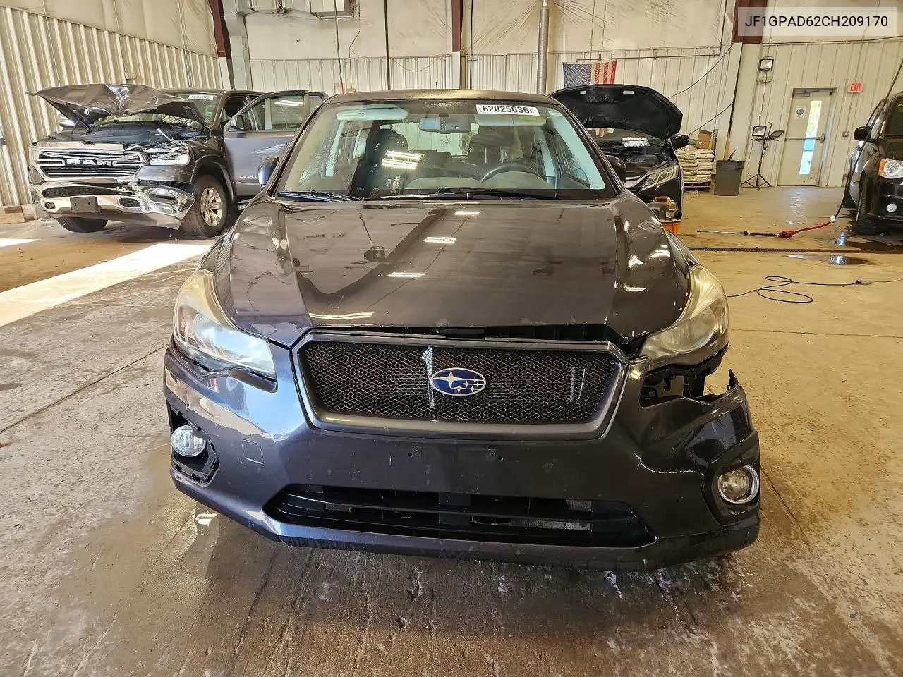 2012 Subaru Impreza Premium VIN: JF1GPAD62CH209170 Lot: 62025636