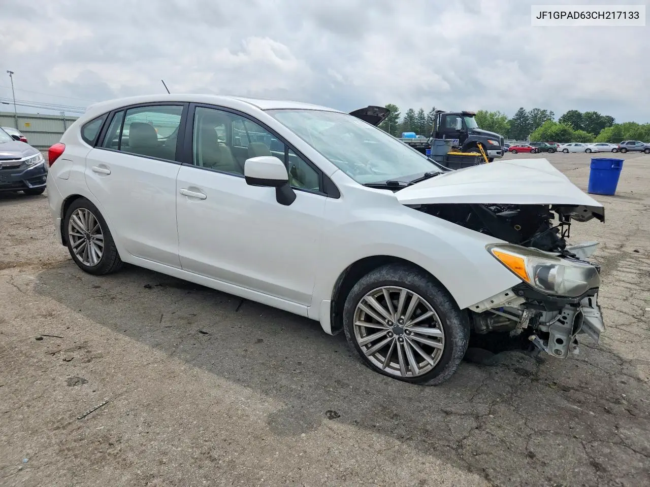 2012 Subaru Impreza Premium VIN: JF1GPAD63CH217133 Lot: 62157716