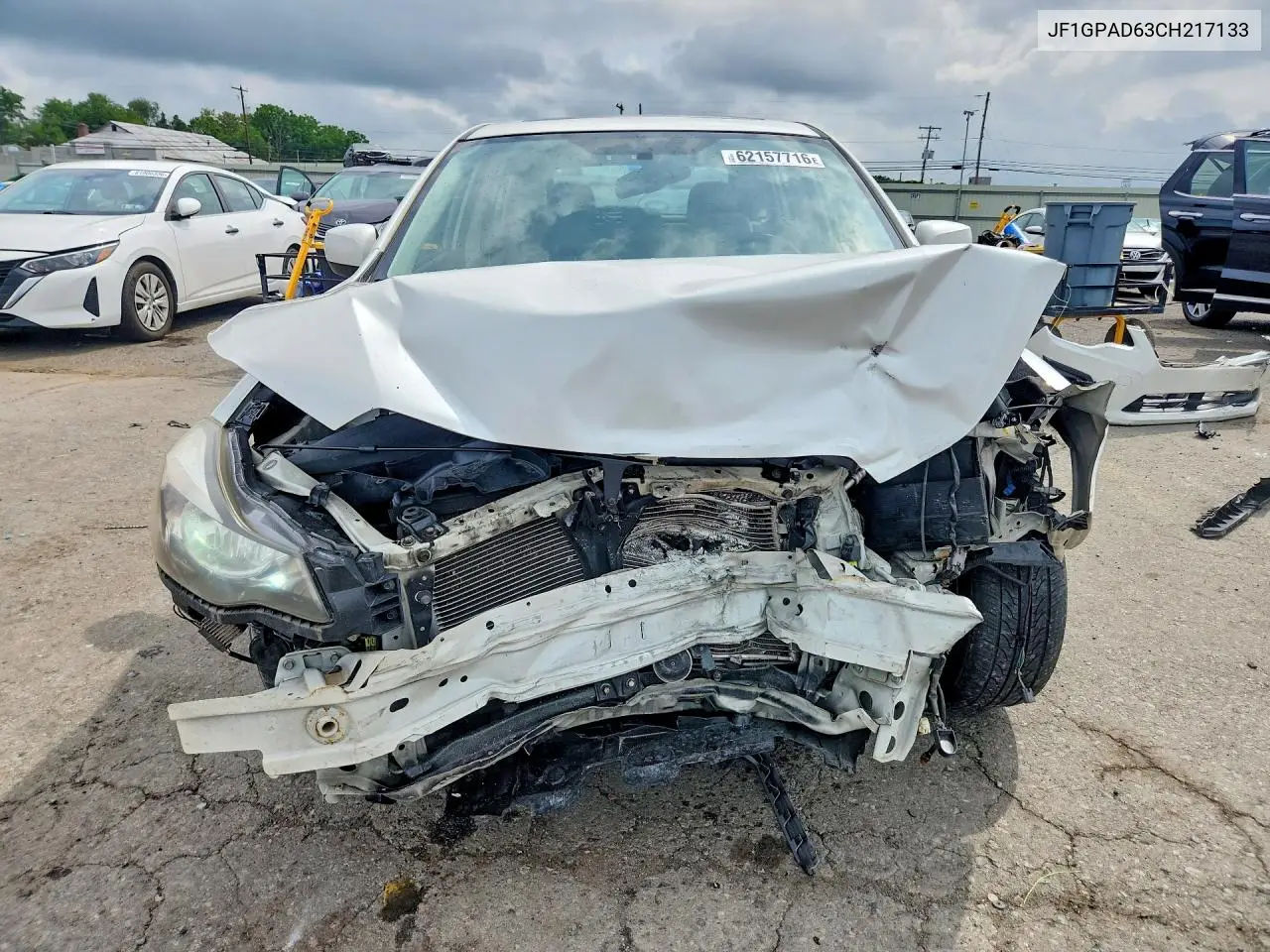 2012 Subaru Impreza Premium VIN: JF1GPAD63CH217133 Lot: 62157716