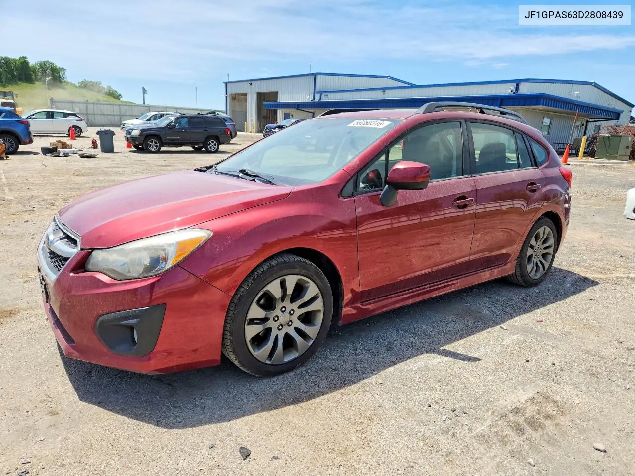 2013 Subaru Impreza Sport Limited VIN: JF1GPAS63D2808439 Lot: 56060316