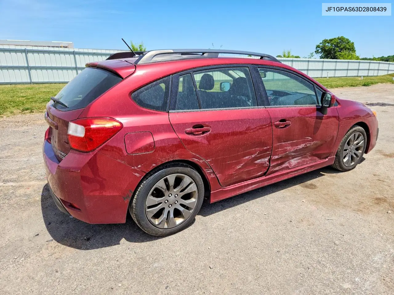 2013 Subaru Impreza Sport Limited VIN: JF1GPAS63D2808439 Lot: 56060316