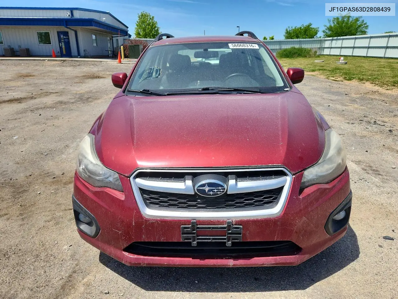 2013 Subaru Impreza Sport Limited VIN: JF1GPAS63D2808439 Lot: 56060316