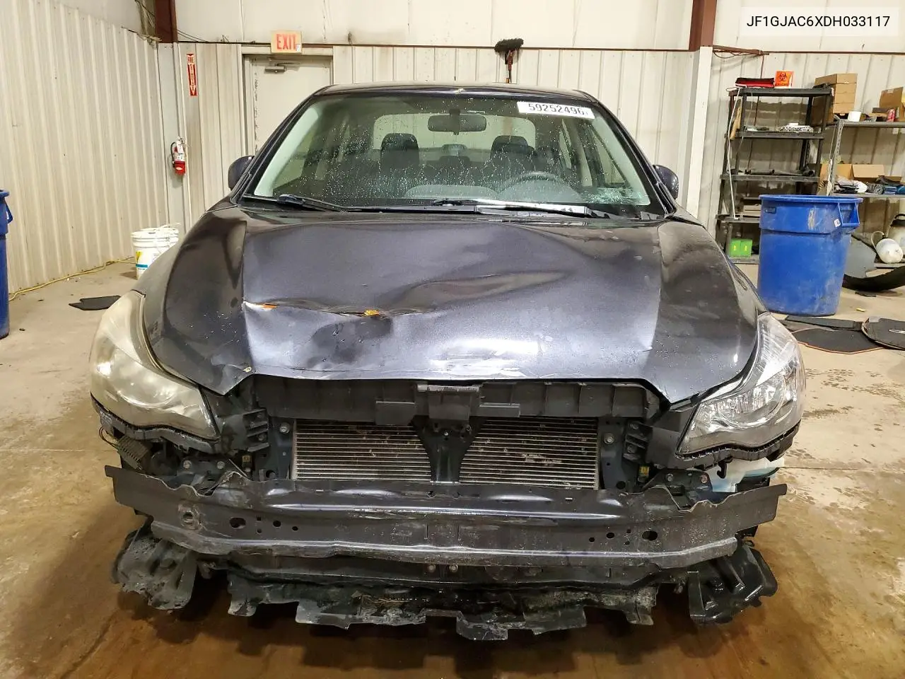 2013 Subaru Impreza Premium VIN: JF1GJAC6XDH033117 Lot: 59252496
