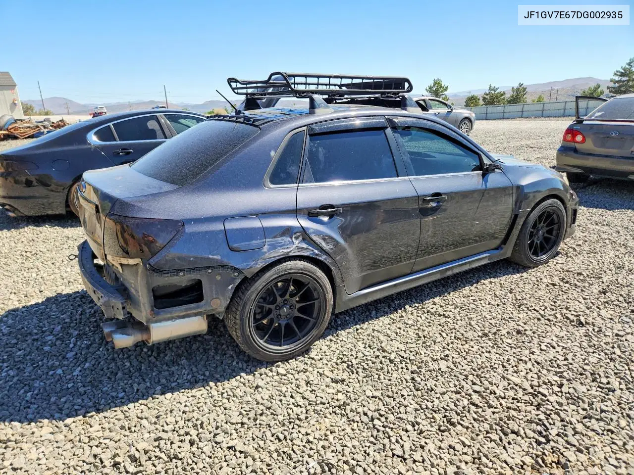 2013 Subaru Impreza Wrx VIN: JF1GV7E67DG002935 Lot: 60226726