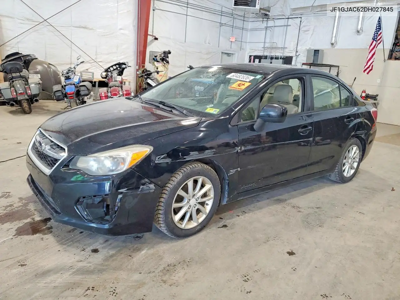 2013 Subaru Impreza Premium VIN: JF1GJAC62DH027845 Lot: 60482636