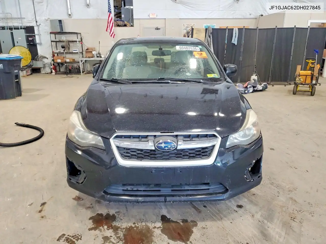 2013 Subaru Impreza Premium VIN: JF1GJAC62DH027845 Lot: 60482636