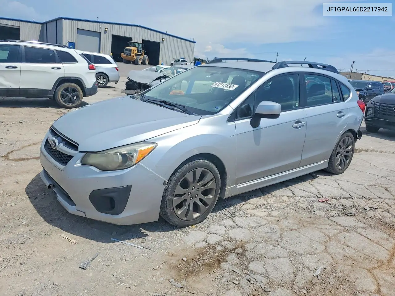 2013 Subaru Impreza Sport Premium VIN: JF1GPAL66D2217942 Lot: 61211336