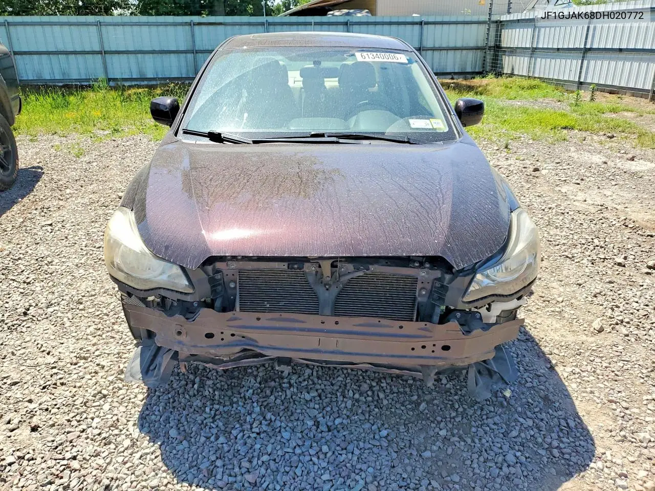 2013 Subaru Impreza Limited VIN: JF1GJAK68DH020772 Lot: 61340006