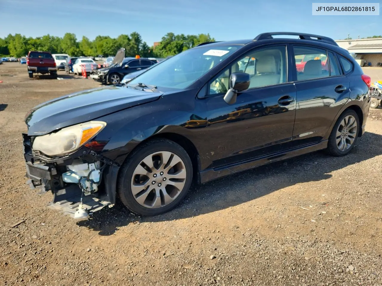 2013 Subaru Impreza Sport Premium VIN: JF1GPAL68D2861815 Lot: 61595586