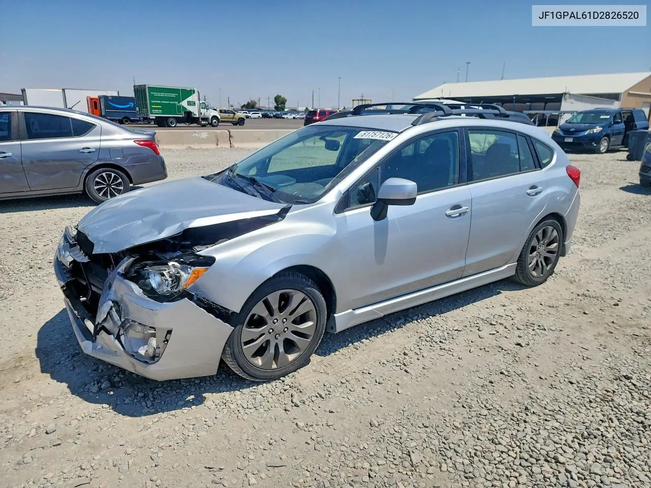 2013 Subaru Impreza Sport Premium VIN: JF1GPAL61D2826520 Lot: 61757126