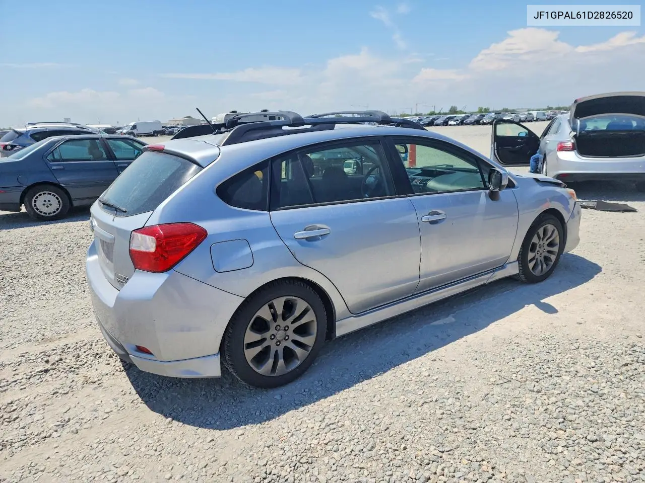 2013 Subaru Impreza Sport Premium VIN: JF1GPAL61D2826520 Lot: 61757126