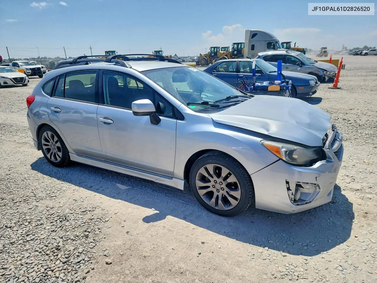 2013 Subaru Impreza Sport Premium VIN: JF1GPAL61D2826520 Lot: 61757126
