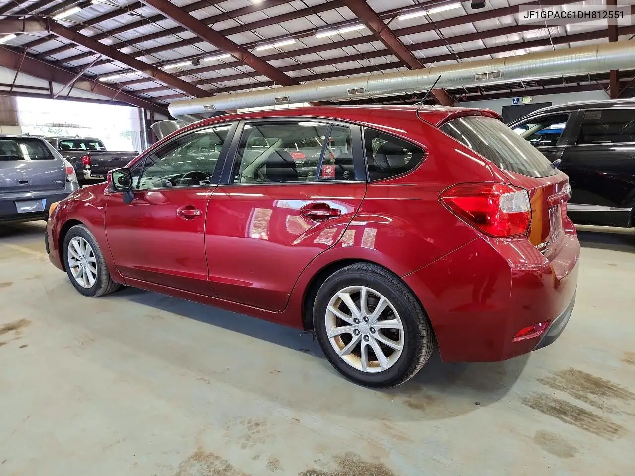 2013 Subaru Impreza Premium VIN: JF1GPAC61DH812551 Lot: 61851356