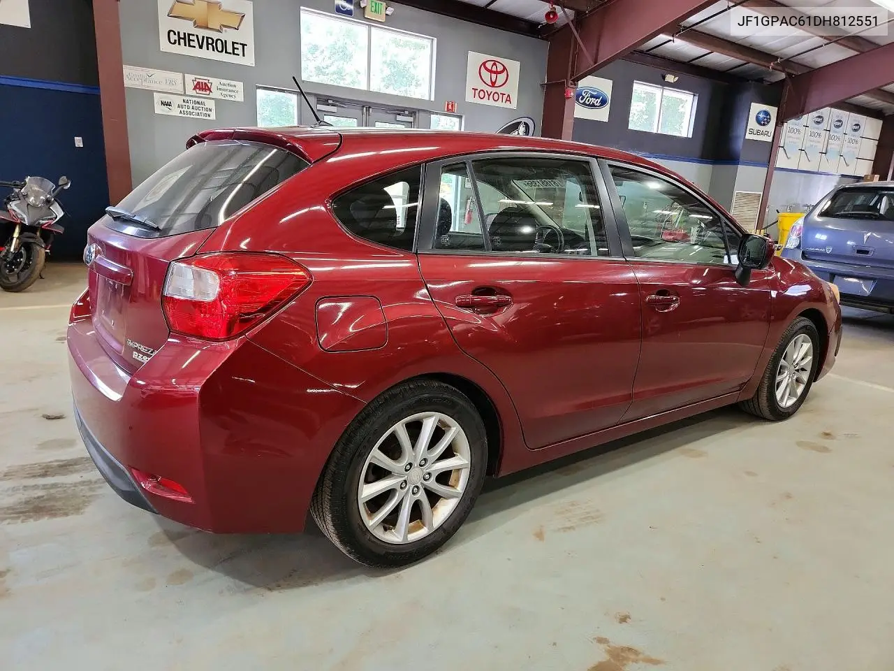 2013 Subaru Impreza Premium VIN: JF1GPAC61DH812551 Lot: 61851356