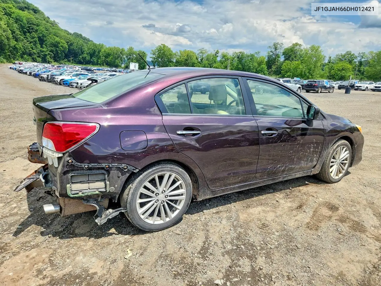2013 Subaru Impreza Limited VIN: JF1GJAH66DH012421 Lot: 61936766