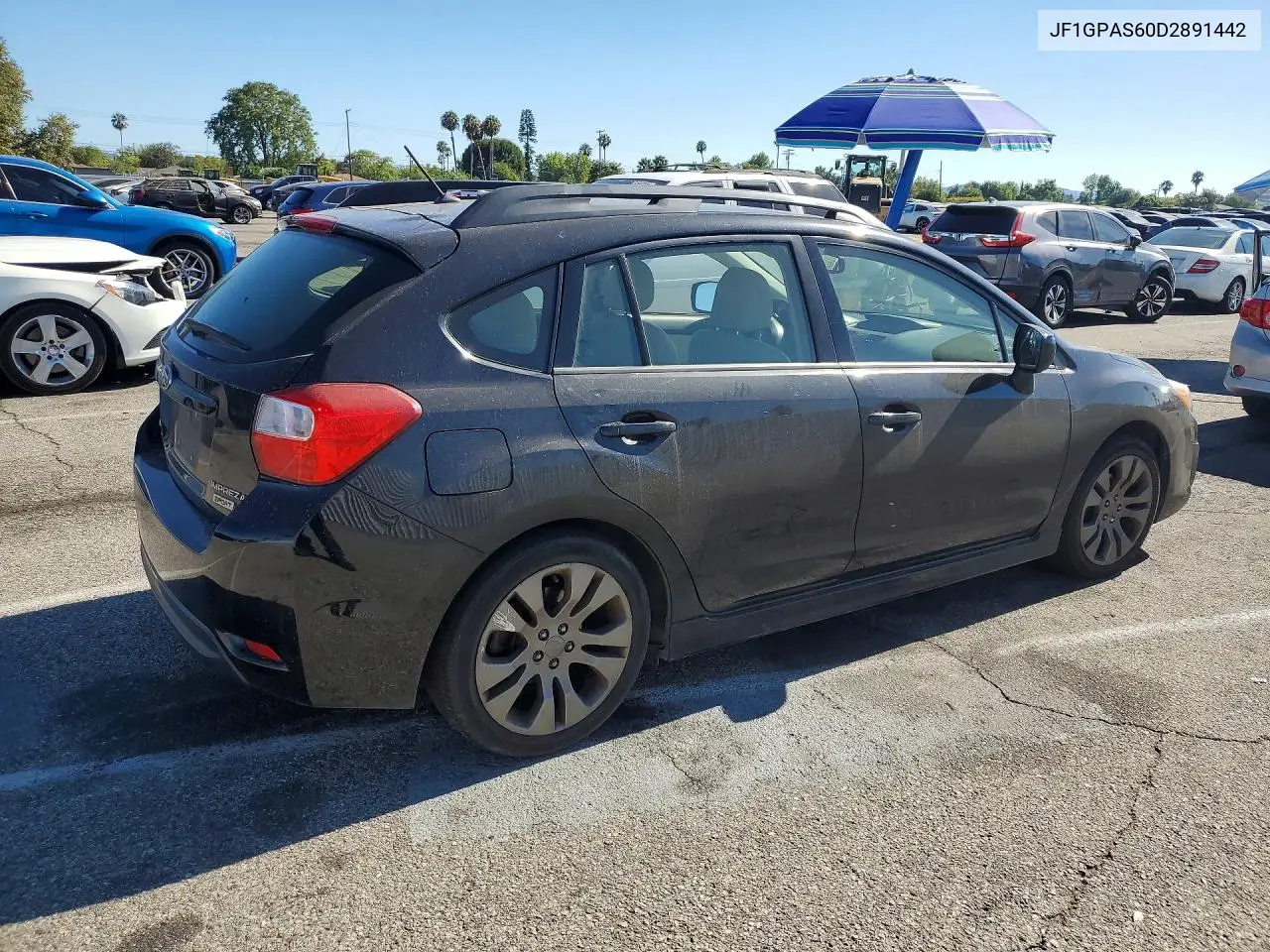 2013 Subaru Impreza Sport Limited VIN: JF1GPAS60D2891442 Lot: 61940656