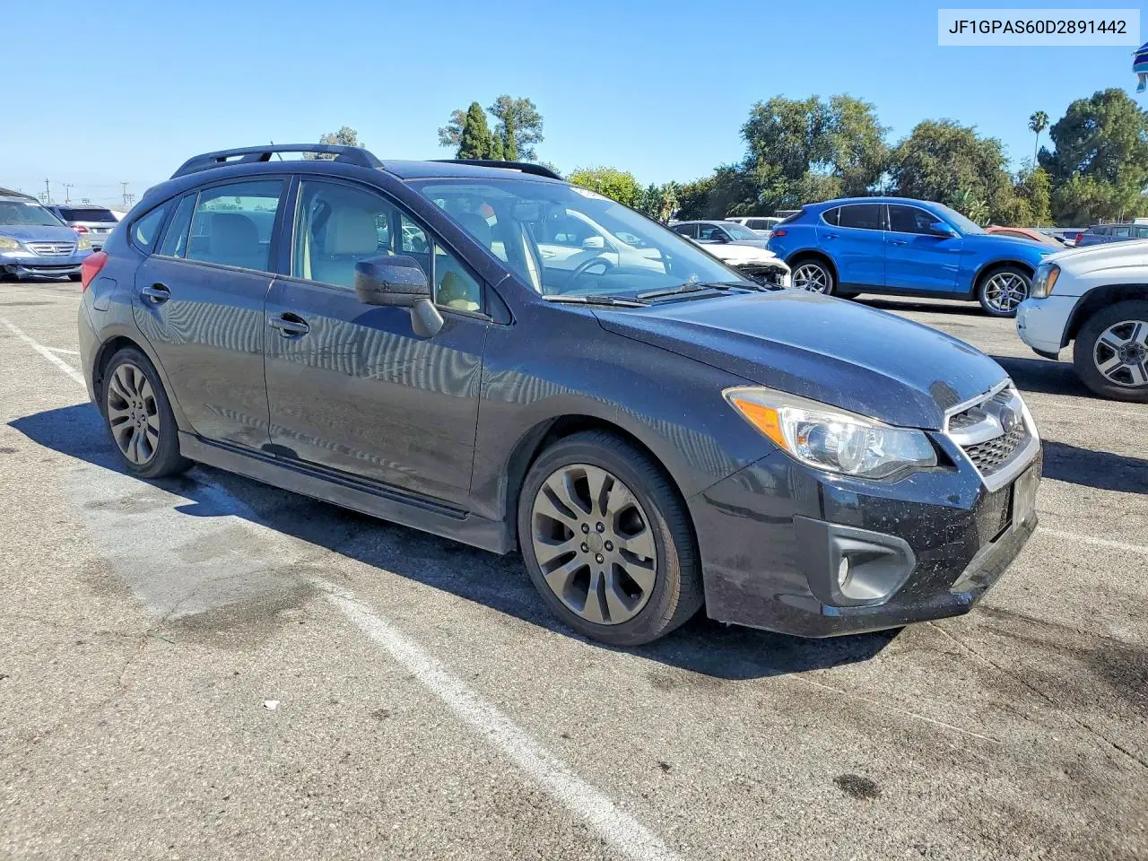 2013 Subaru Impreza Sport Limited VIN: JF1GPAS60D2891442 Lot: 61940656