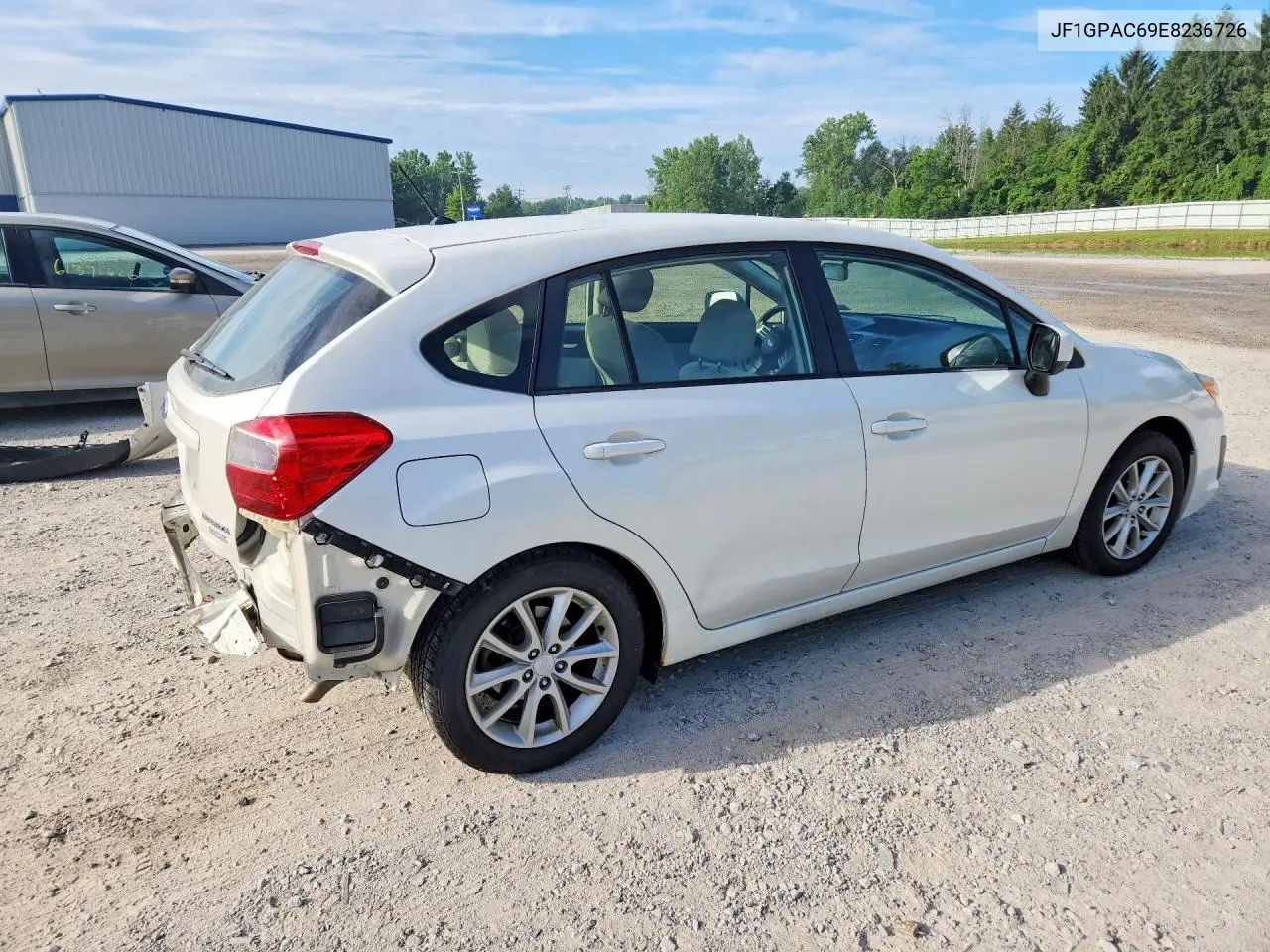 2014 Subaru Impreza Premium VIN: JF1GPAC69E8236726 Lot: 61443416