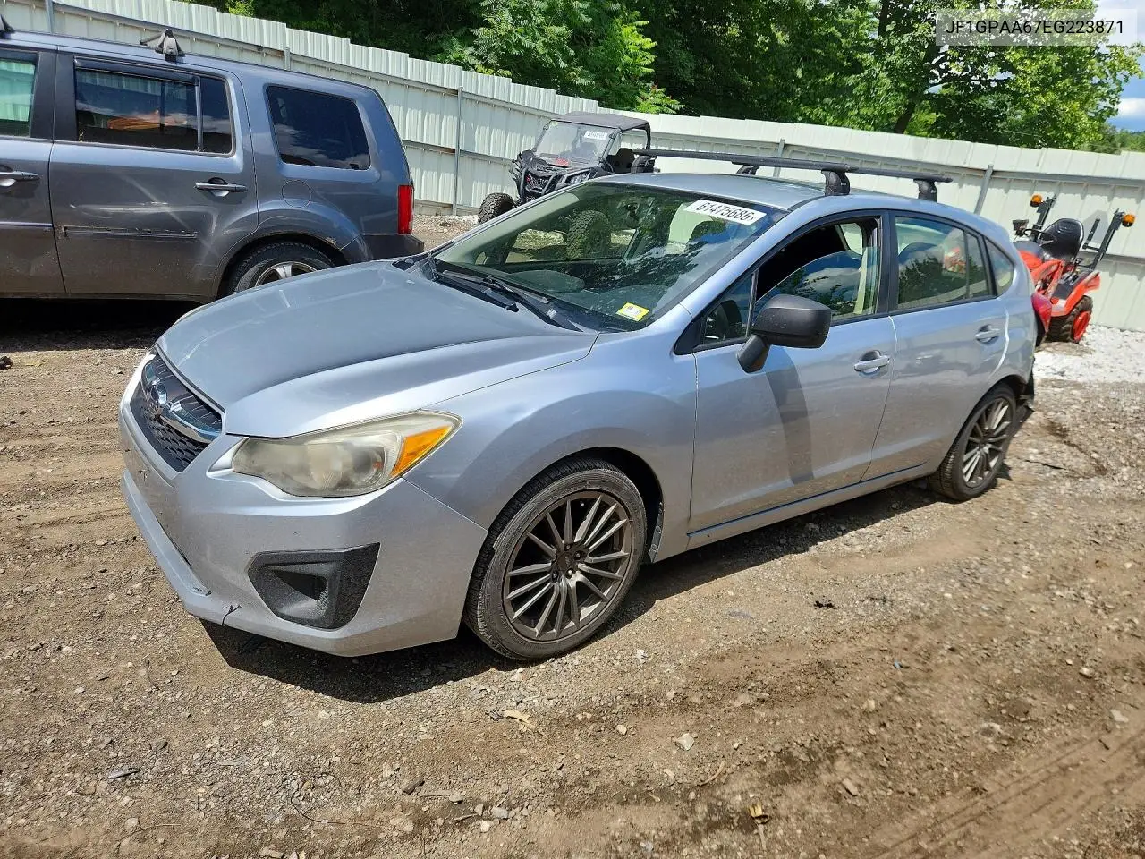 2014 Subaru Impreza VIN: JF1GPAA67EG223871 Lot: 61475686