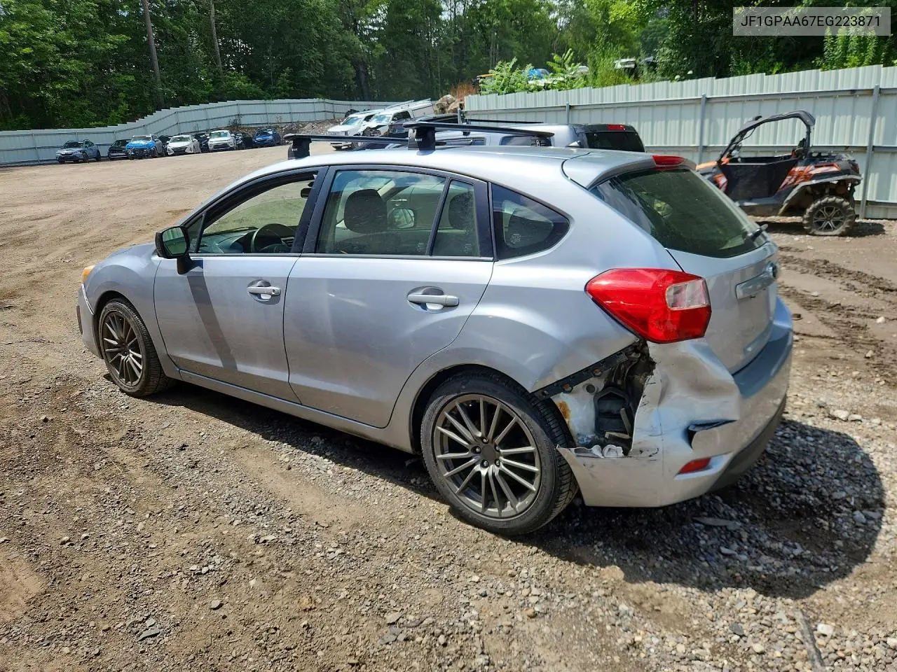 2014 Subaru Impreza VIN: JF1GPAA67EG223871 Lot: 61475686