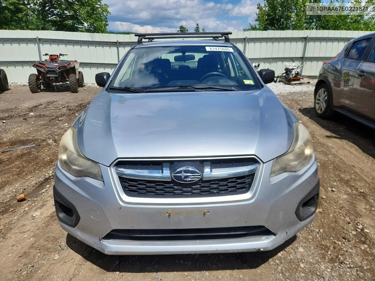2014 Subaru Impreza VIN: JF1GPAA67EG223871 Lot: 61475686