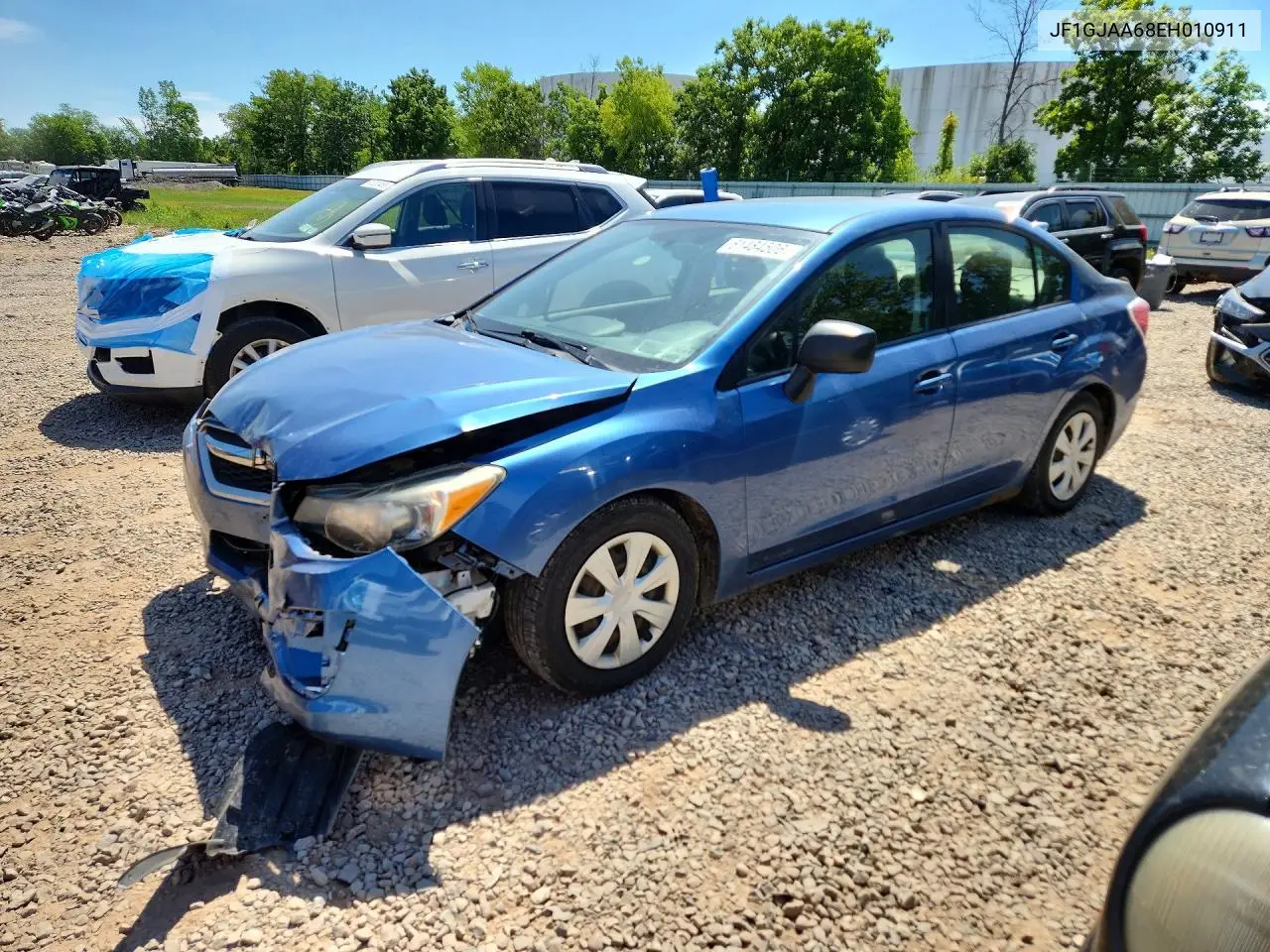2014 Subaru Impreza VIN: JF1GJAA68EH010911 Lot: 61484506
